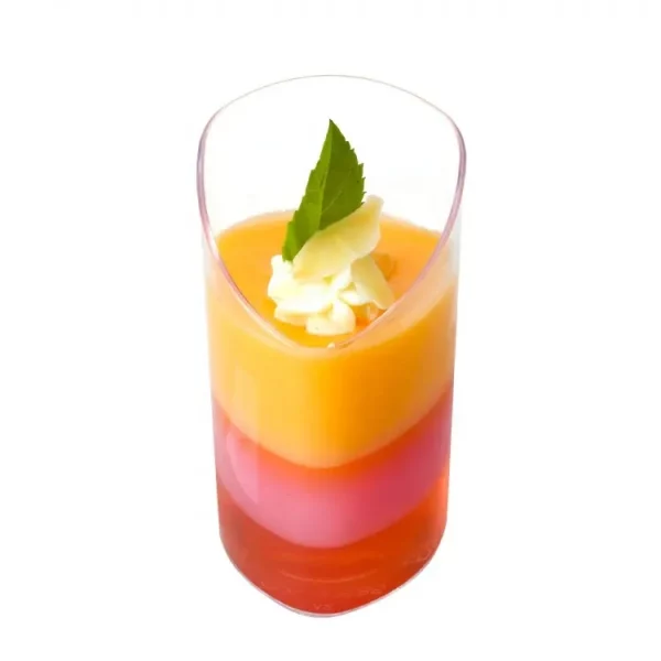 75ml Angled Plastic Dessert Cups