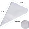Medium Clear Disposable Piping Bags - 100 Pack