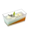 130ml Rectangle Dessert Pots