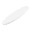 14" Matt White Round Masonite Board 12mm Thick